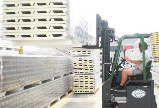 Combilift multi-directional forklift