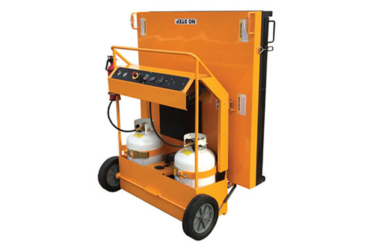 Portable Infrared Asphalt Heater