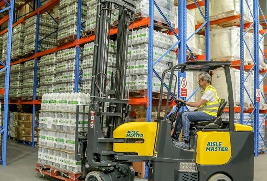 articulated forklift